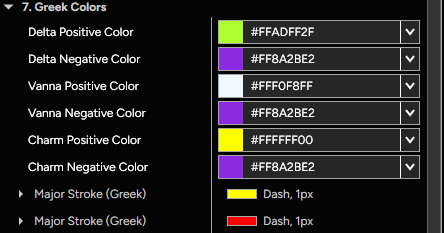 GammaEdge color de los stike